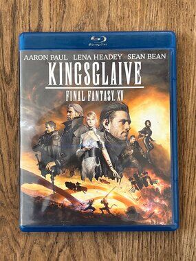 Kingsglaive Final Fantasy XV 2016 Movie Blu-Ray Aaron Paul Lena Headey Sean Bean